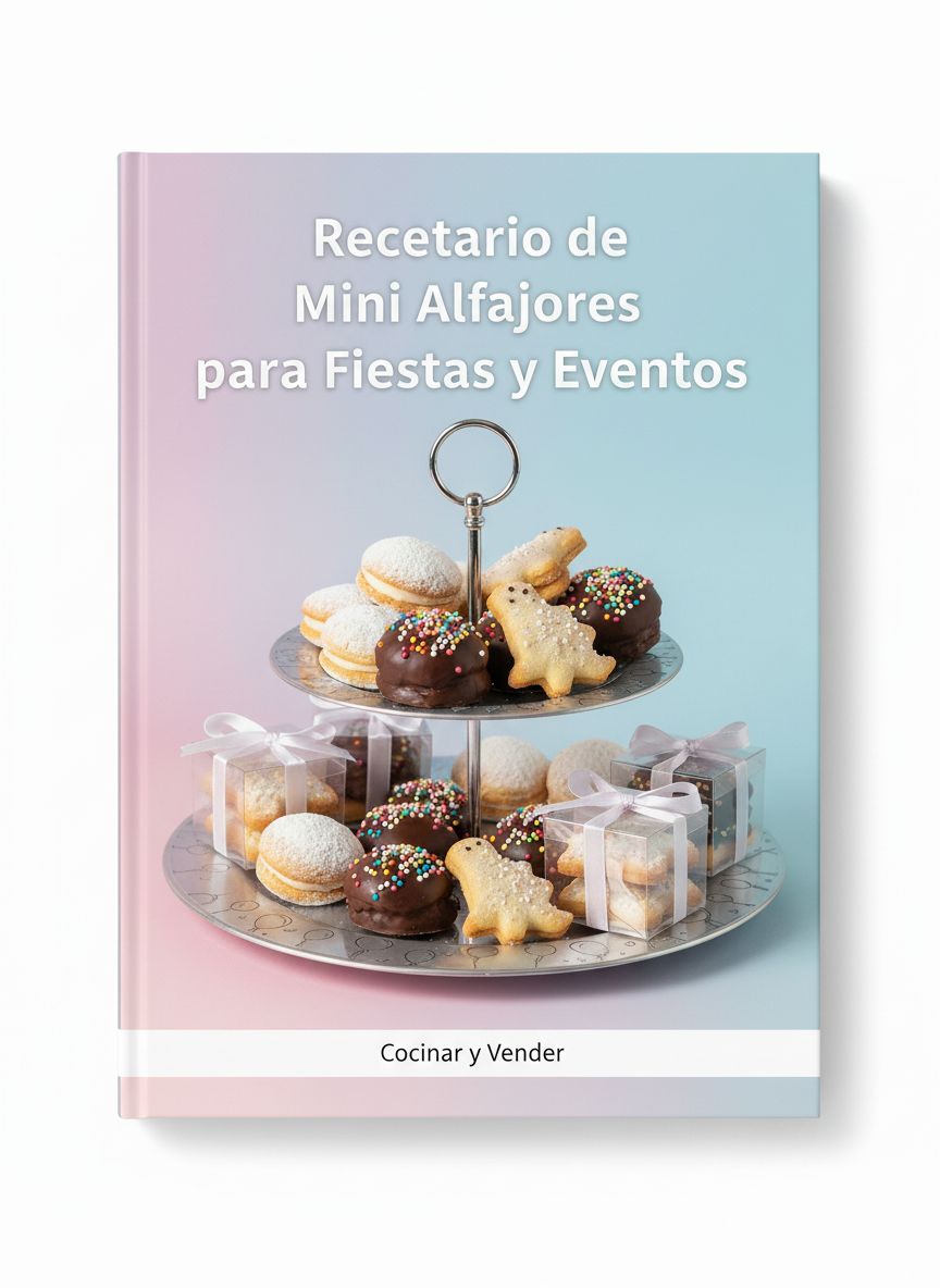mini alfajores para fiestas y eventos